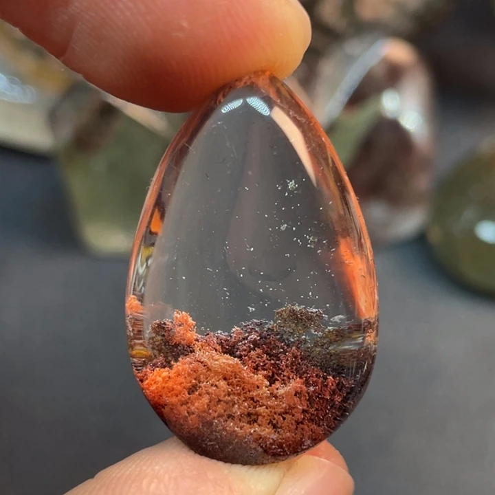 水晶颈饰未镶嵌心**生