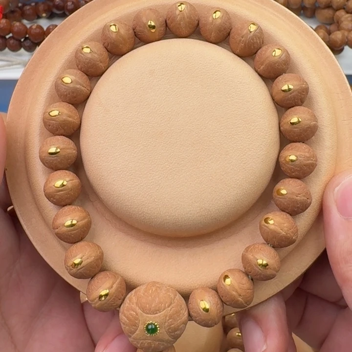 凤眼菩提手串10.8-11实心籽慈悲眼