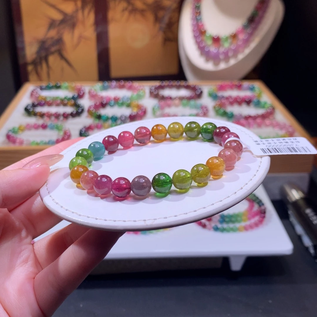 未镶嵌手链碧玺碧玺