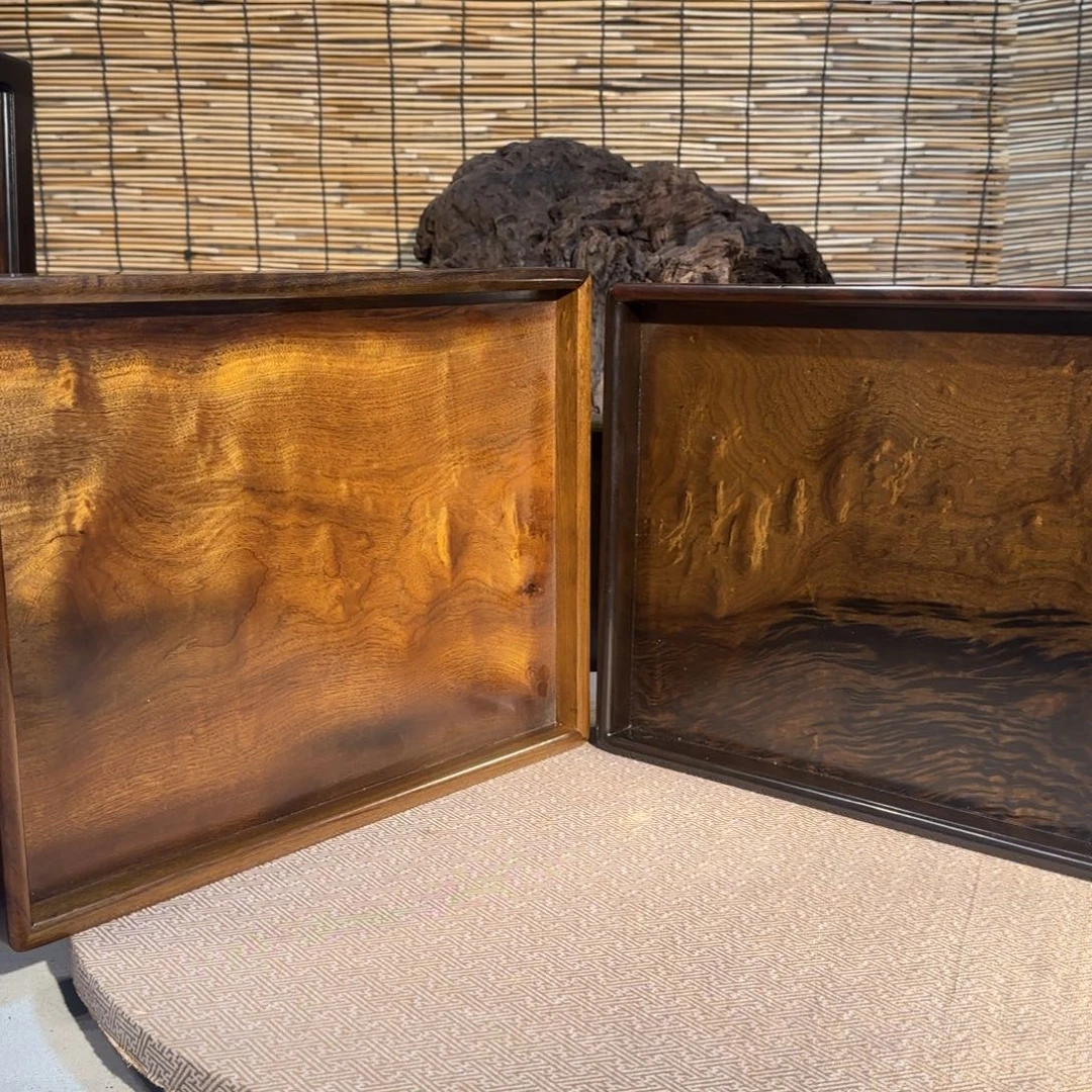 李***峰楠木金丝楠木文盘