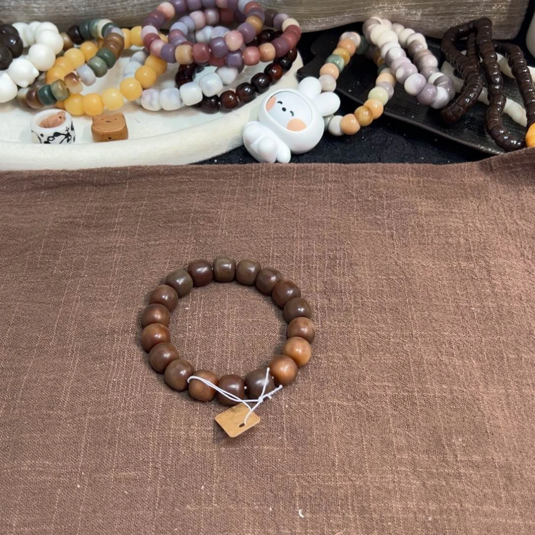 菩提根/象牙果吊坠黑巧卡14微瑕