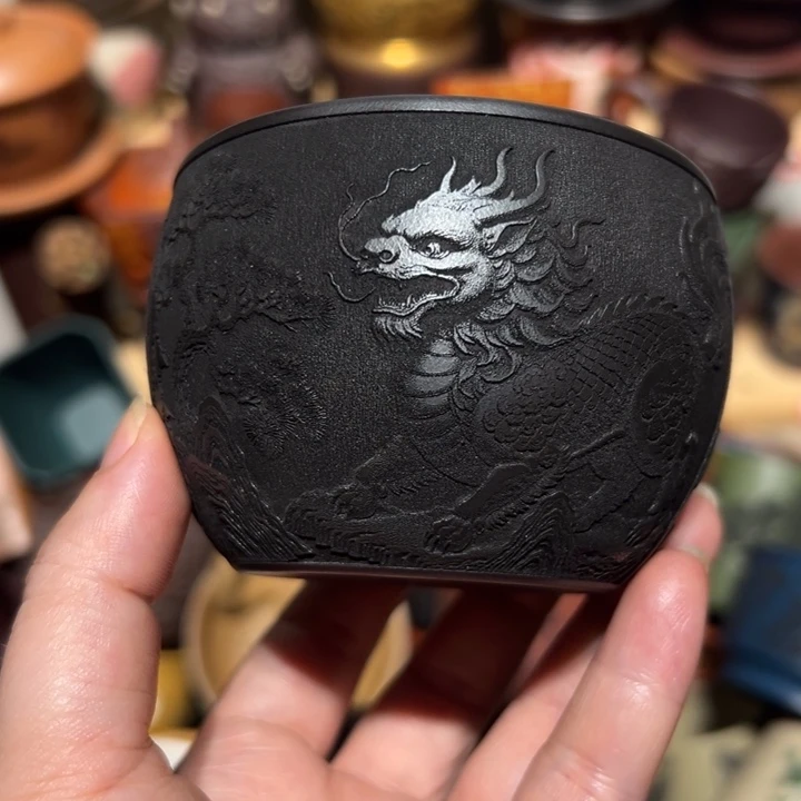 茶杯紫砂宜兴紫砂主人杯