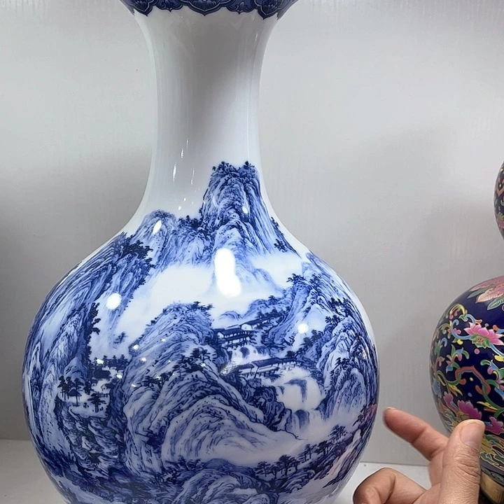 景德镇陶瓷花瓶摆件