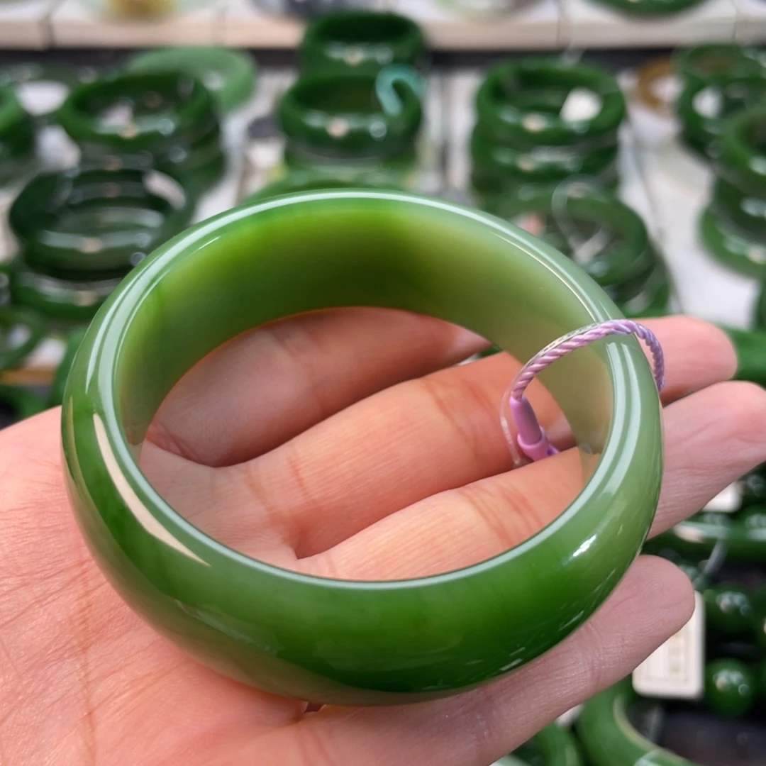 和田玉（碧玉）手镯未镶嵌