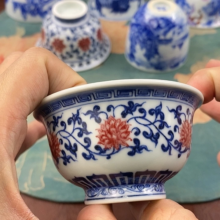 杯现代景德镇全手工全手绘茶具1688888