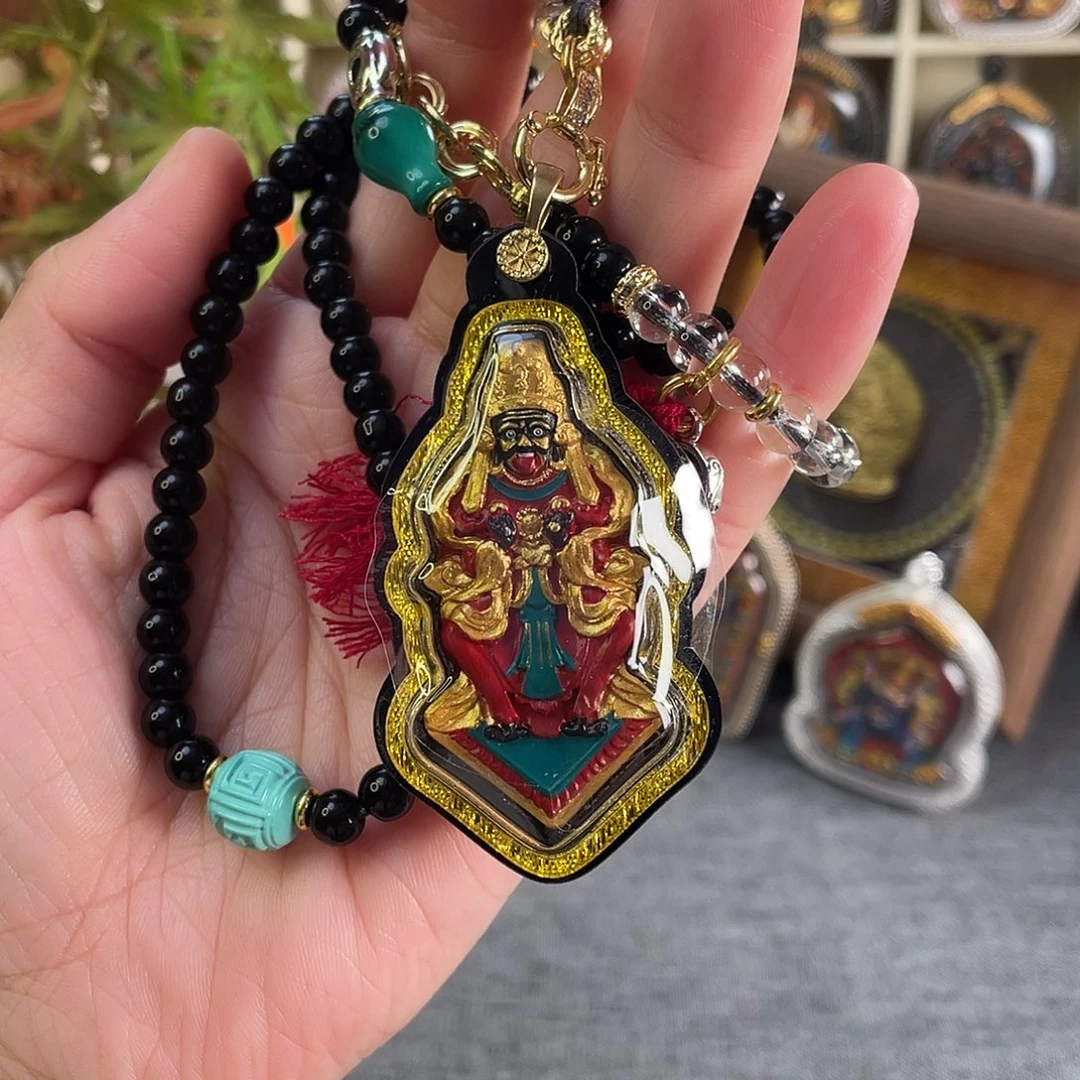 泥塑扎基娘娘擦擦+绑绳