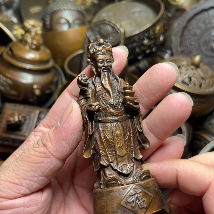 铜器摆件收收藏藏