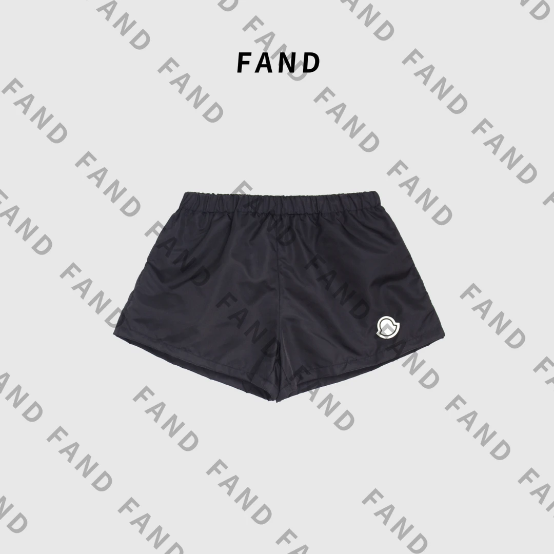 FAND品牌【Menkou】2025夏季透气显高五分短裤松紧腰外穿休闲裤