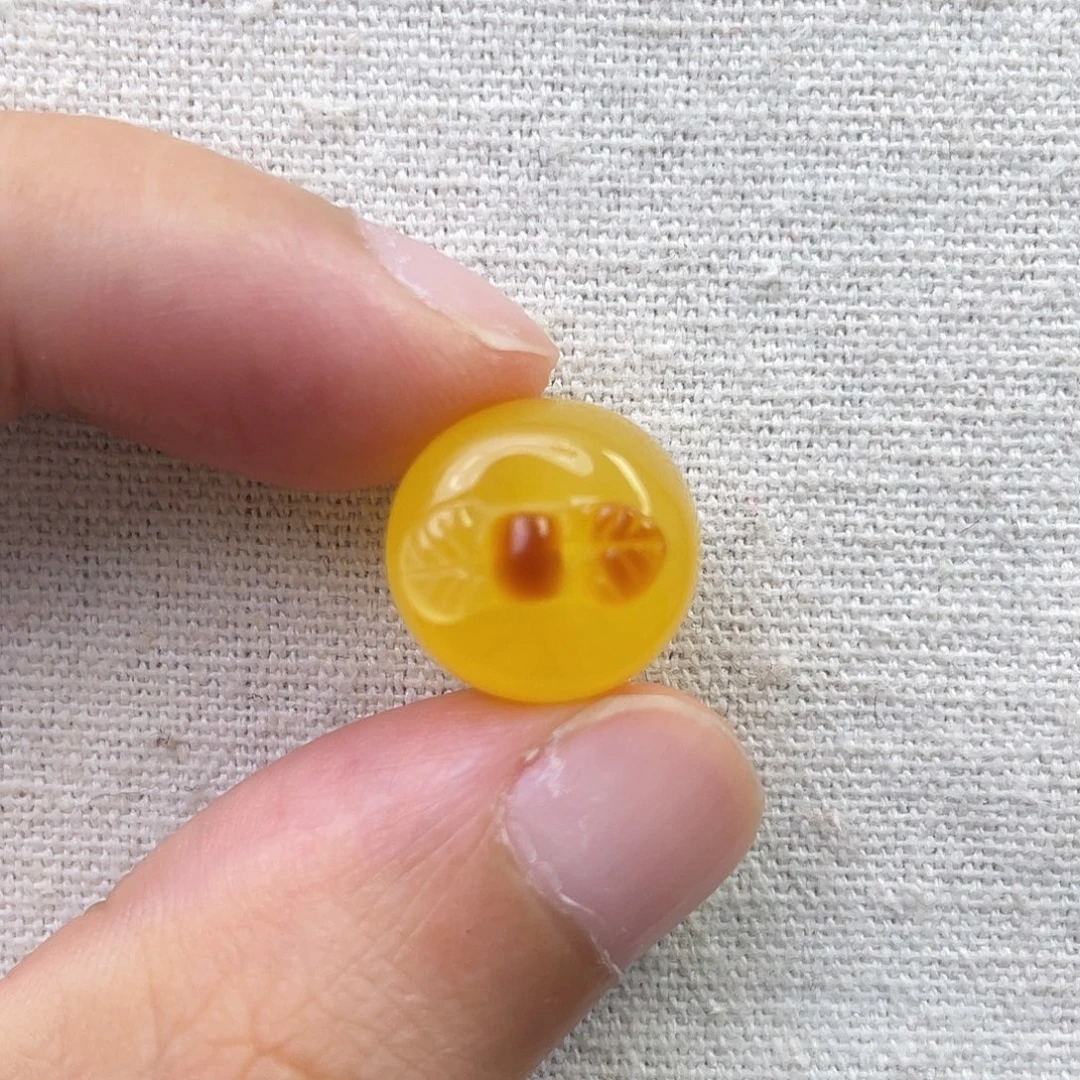 琥珀未镶嵌珠宝奇石苹果