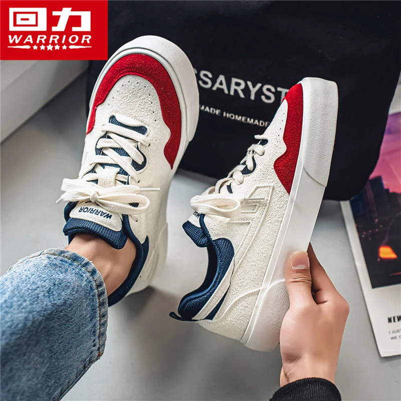 回力男鞋冬季2025新款小众设计感青少年面包运动休闲厚底板鞋潮鞋