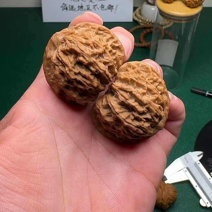 把件文玩核桃闪7，老北京宽边41尺