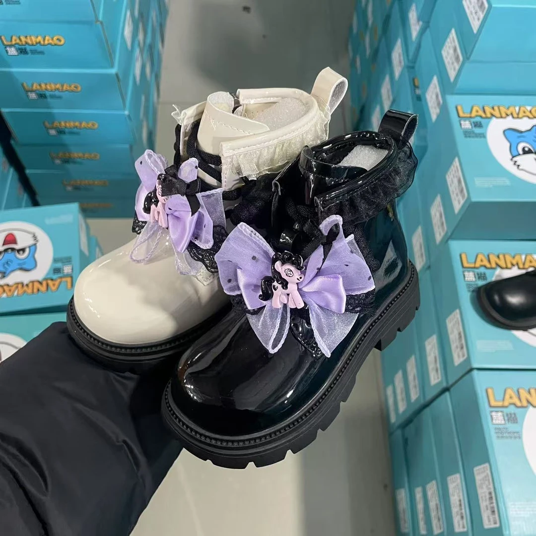 0207-25 英伦风百搭时装靴女童靴 XX  245809