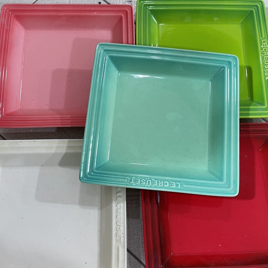 瓷片微瑕陶瓷餐具2个