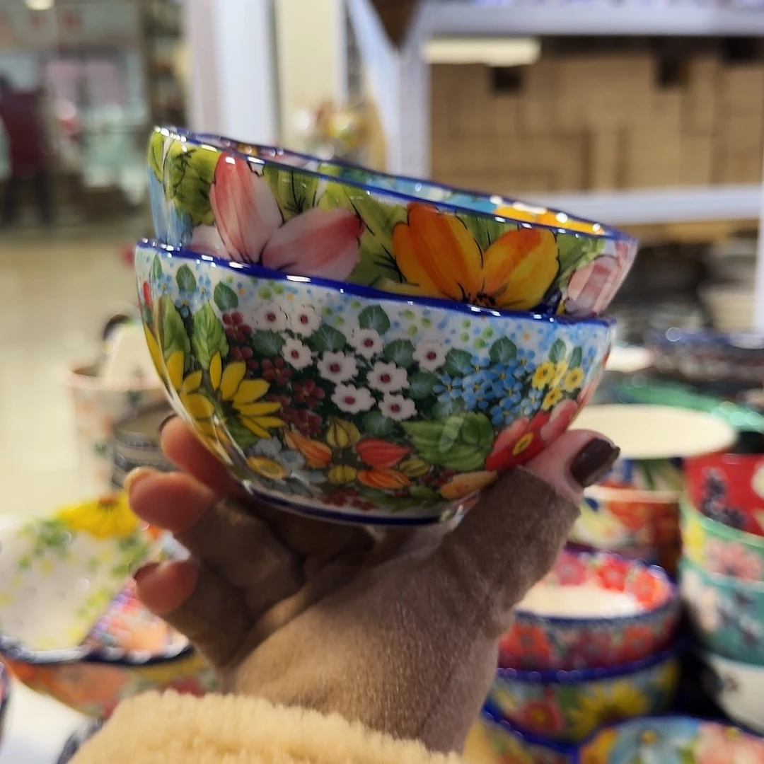 瓷5英寸饭碗2只看图