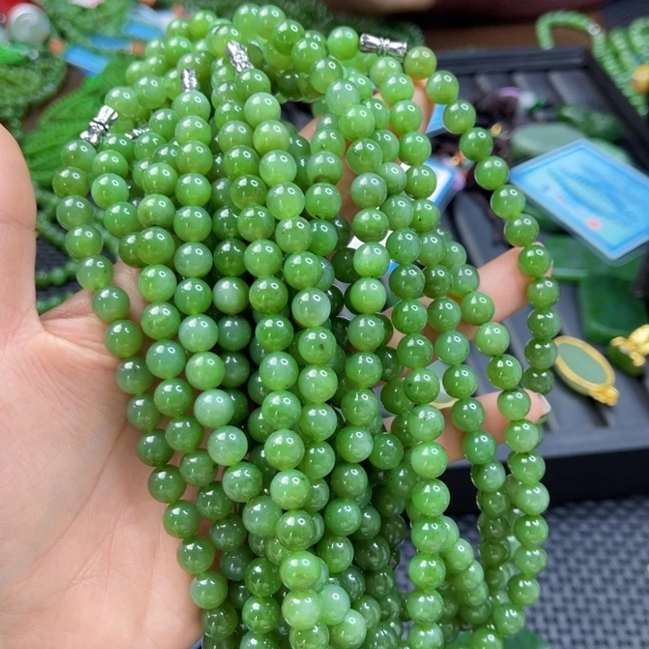 【闪购商品】和田玉（碧玉）颈饰未镶嵌发其一