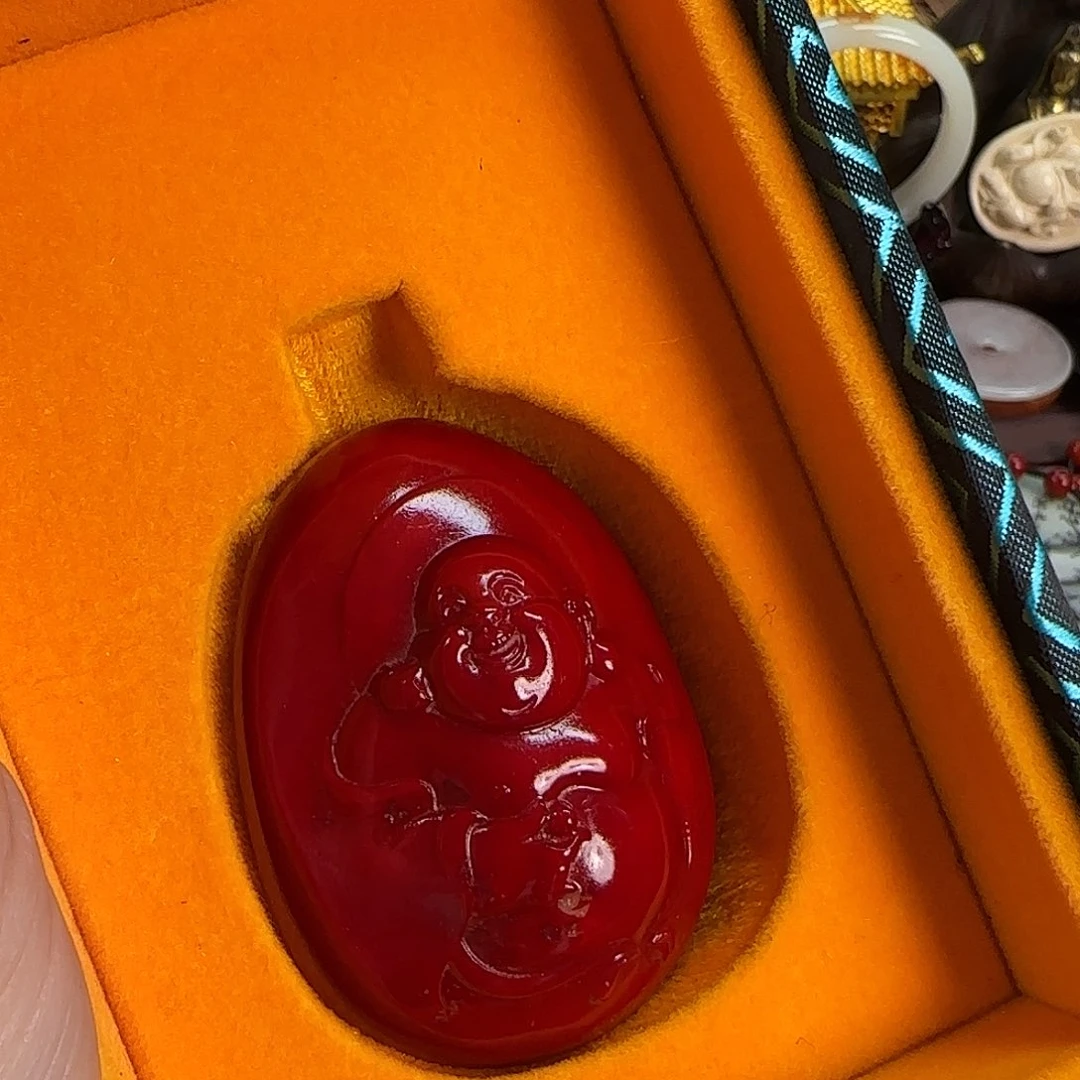 织绣卓玛推荐高货精品羊脂红