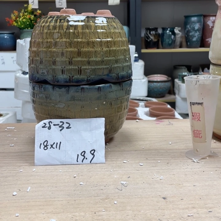 紫砂花盆多肉花盆微瑕32