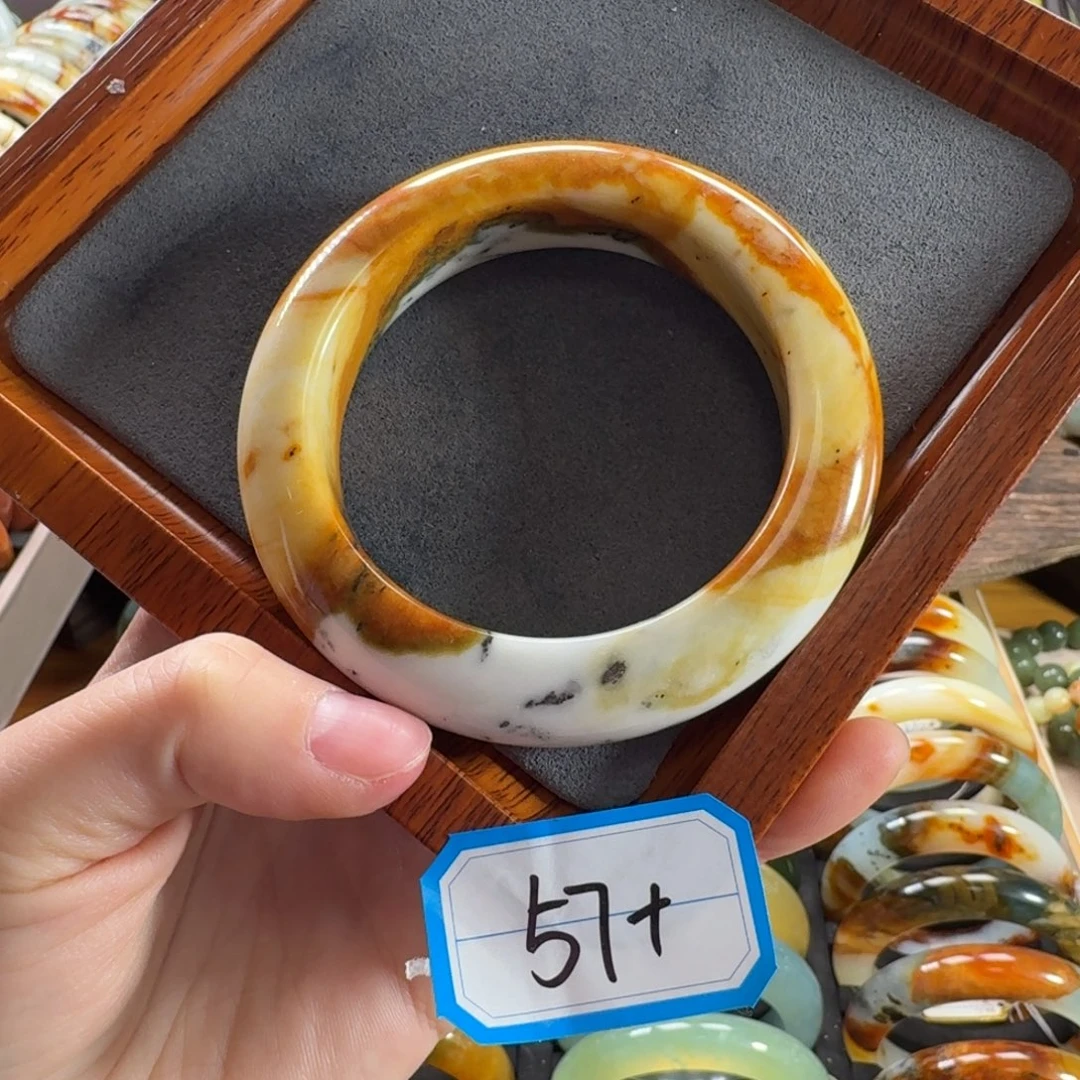 蛇纹石玉合金手镯