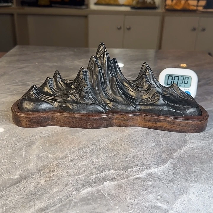 希***地奇石茶宠鱼缸文房摆件