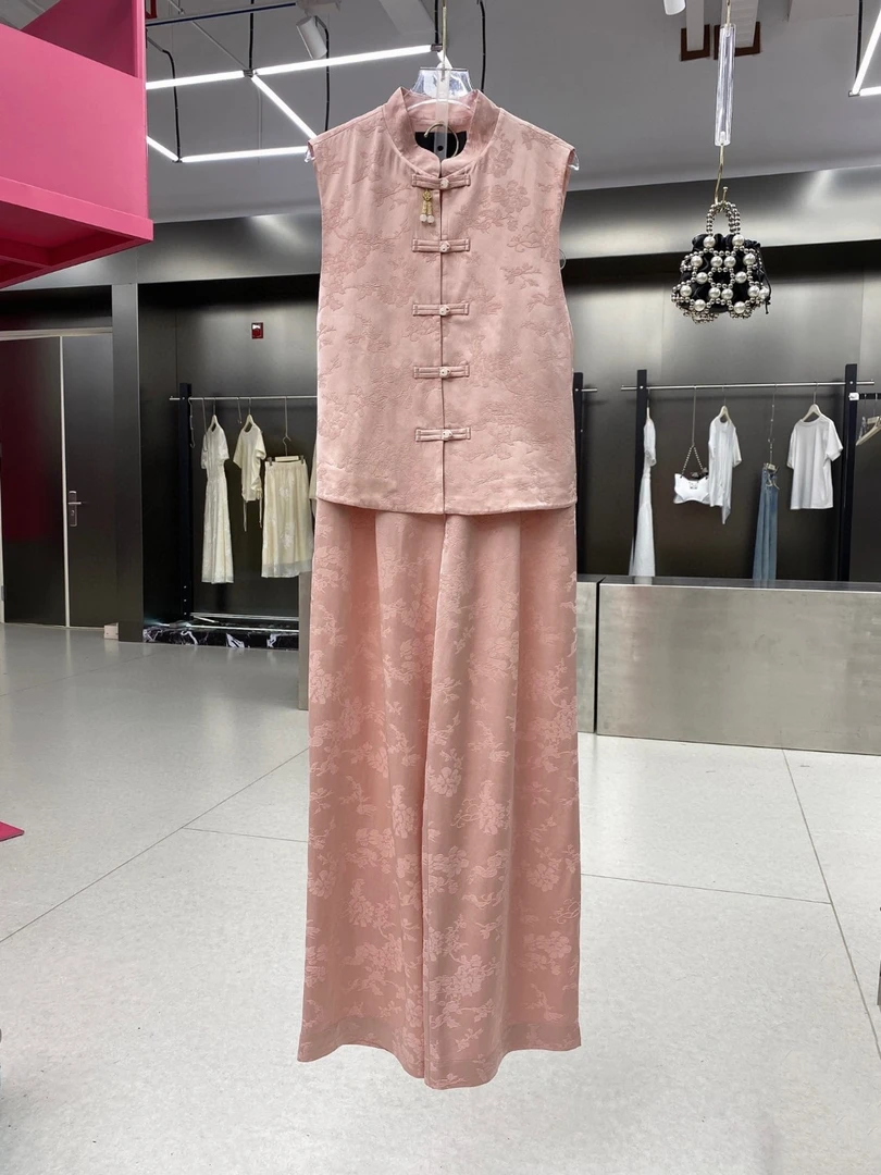 【小杨总专属】简风中国风时尚套装唐装新中式(2431B5103)