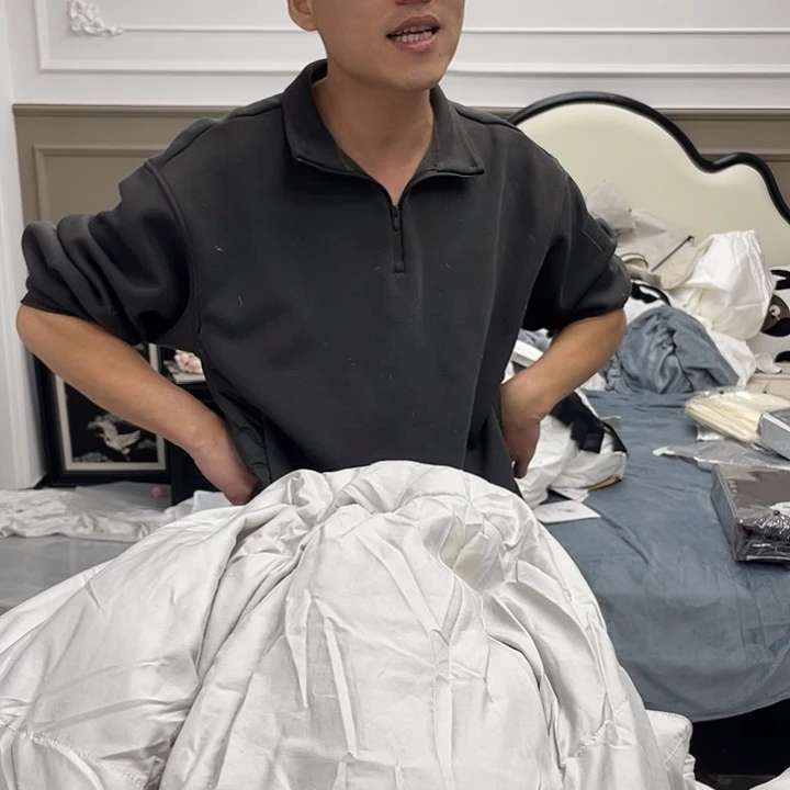 穆***梓棉全棉棉全棉045加大羽绒被