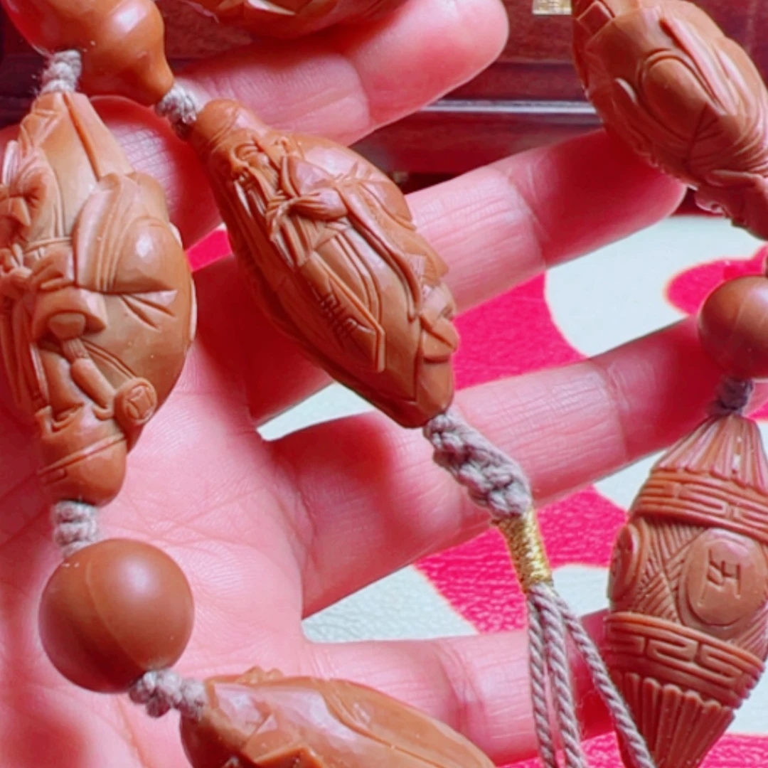 【闪购商品】手串/手链橄榄核五福临门，纯手工的