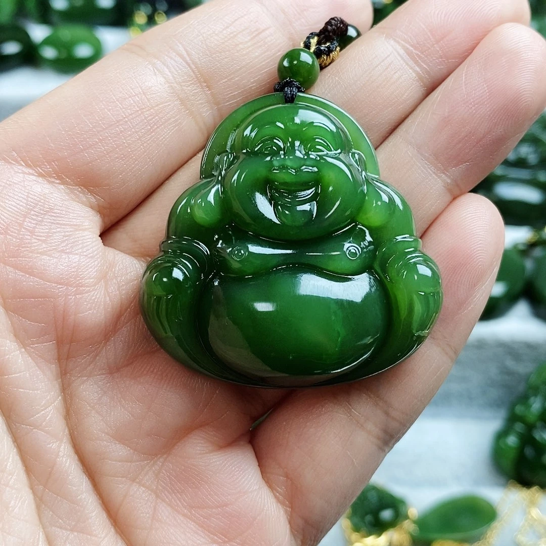 和田玉（碧玉）未镶嵌颈饰