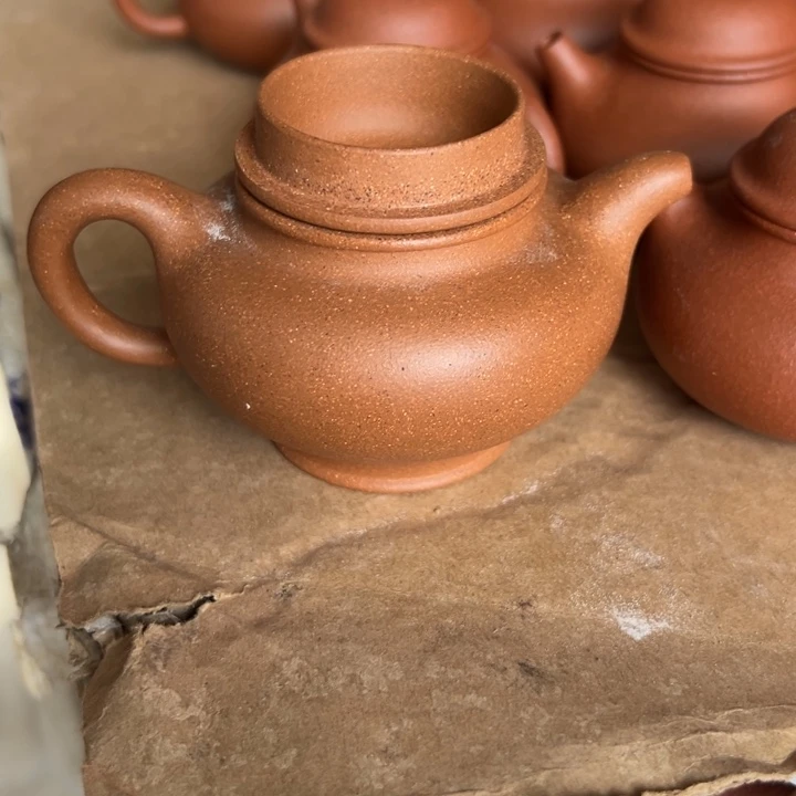 紫砂茶壶瑕疵五彩多只150c c