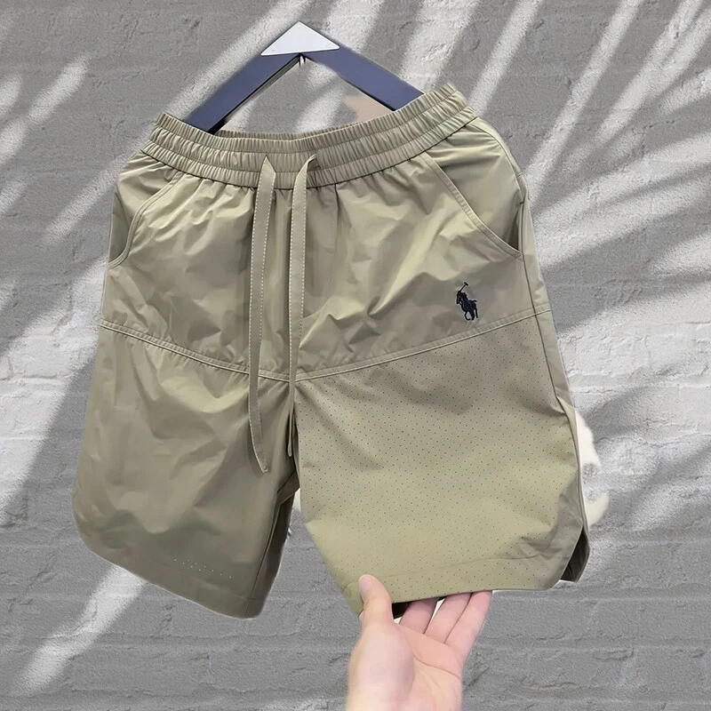 【男女同款】夏季新款冰感宽松型凉感运动短裤简约透气休闲运动短裤