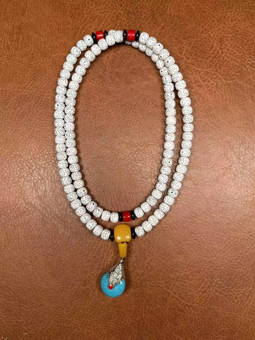 星月菩提蓝吊坠108*0.9  284 （无礼盒）