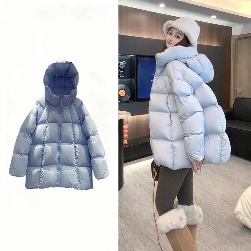 SHALLDOER【雪山派克】设计感洋气保暖棉服女2026秋冬宽松ootd棉衣