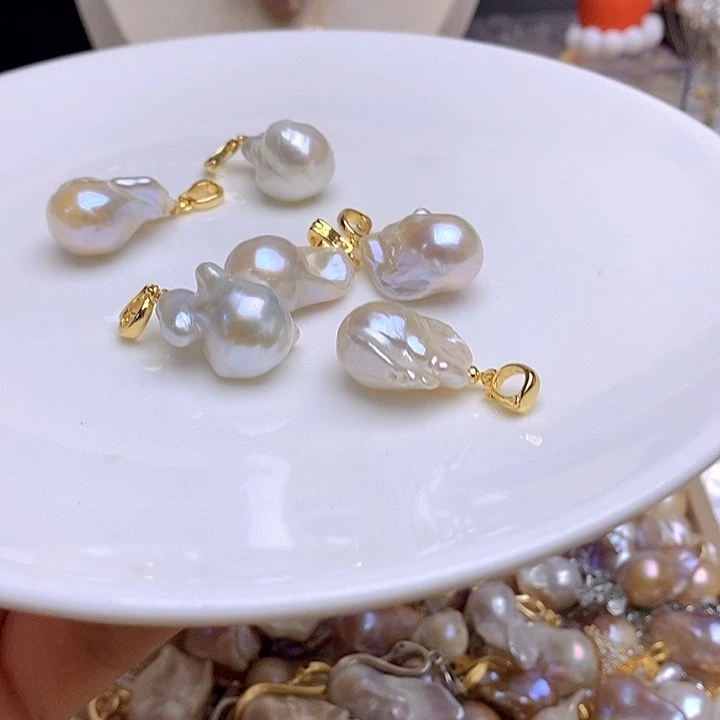 淡水珍珠未镶嵌颈饰366