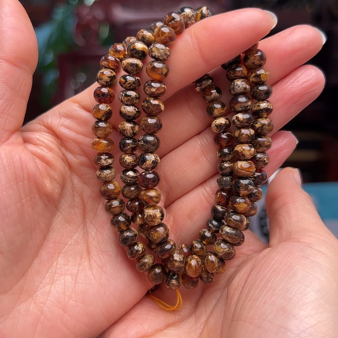 琥珀裸石未镶嵌抚顺琥珀20500七