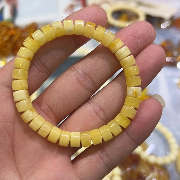 蜜蜡未镶嵌手串拍一发一