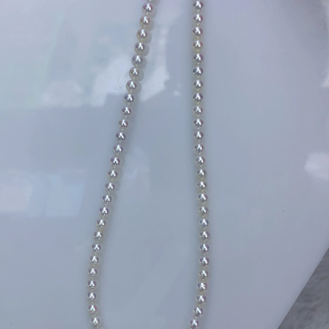 银S925镶嵌淡水珍珠4.5-5