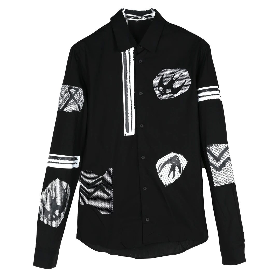 MCQ麦昆 男士春秋时尚百搭衬衫 420829RHP221000