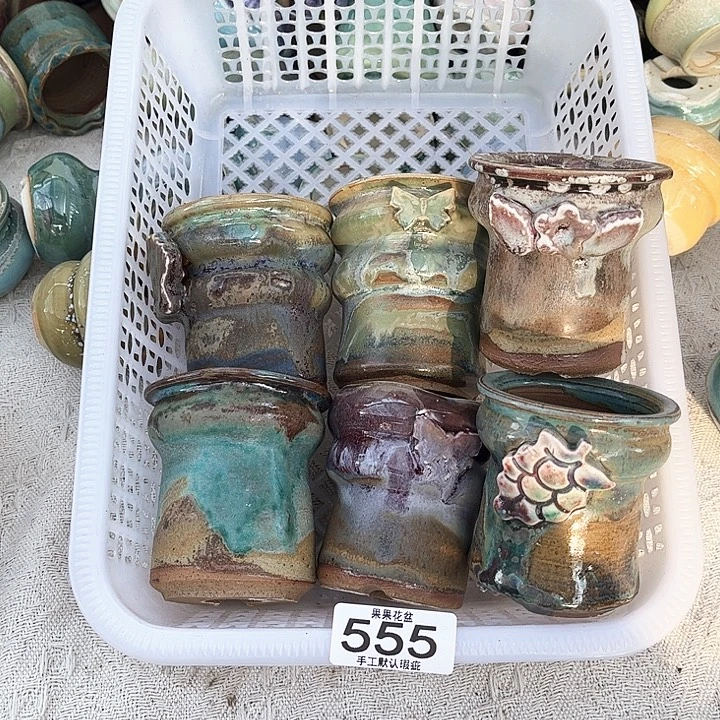 景德镇陶瓷花盆555