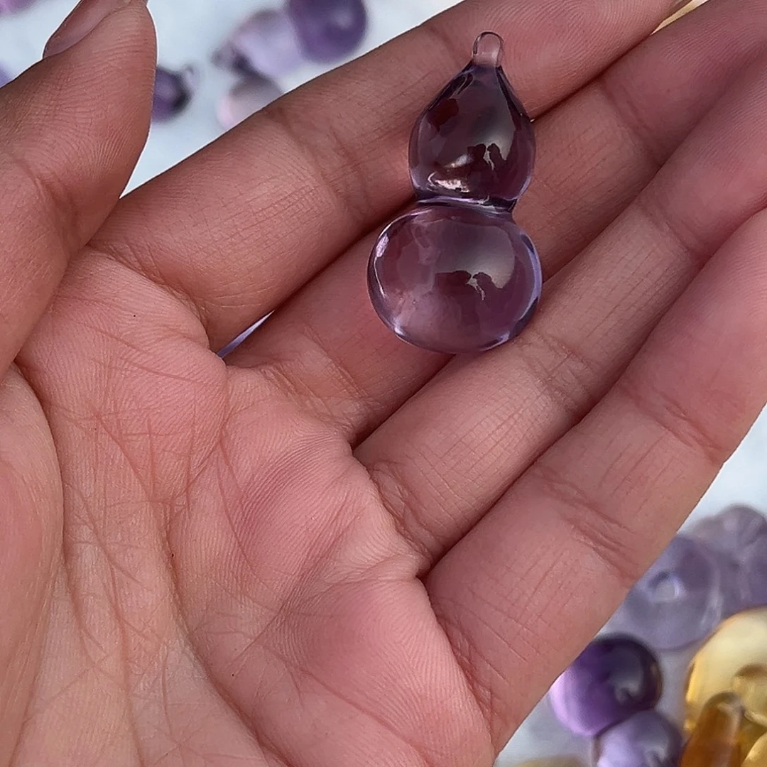 水晶手链未镶嵌A***e紫水葫芦