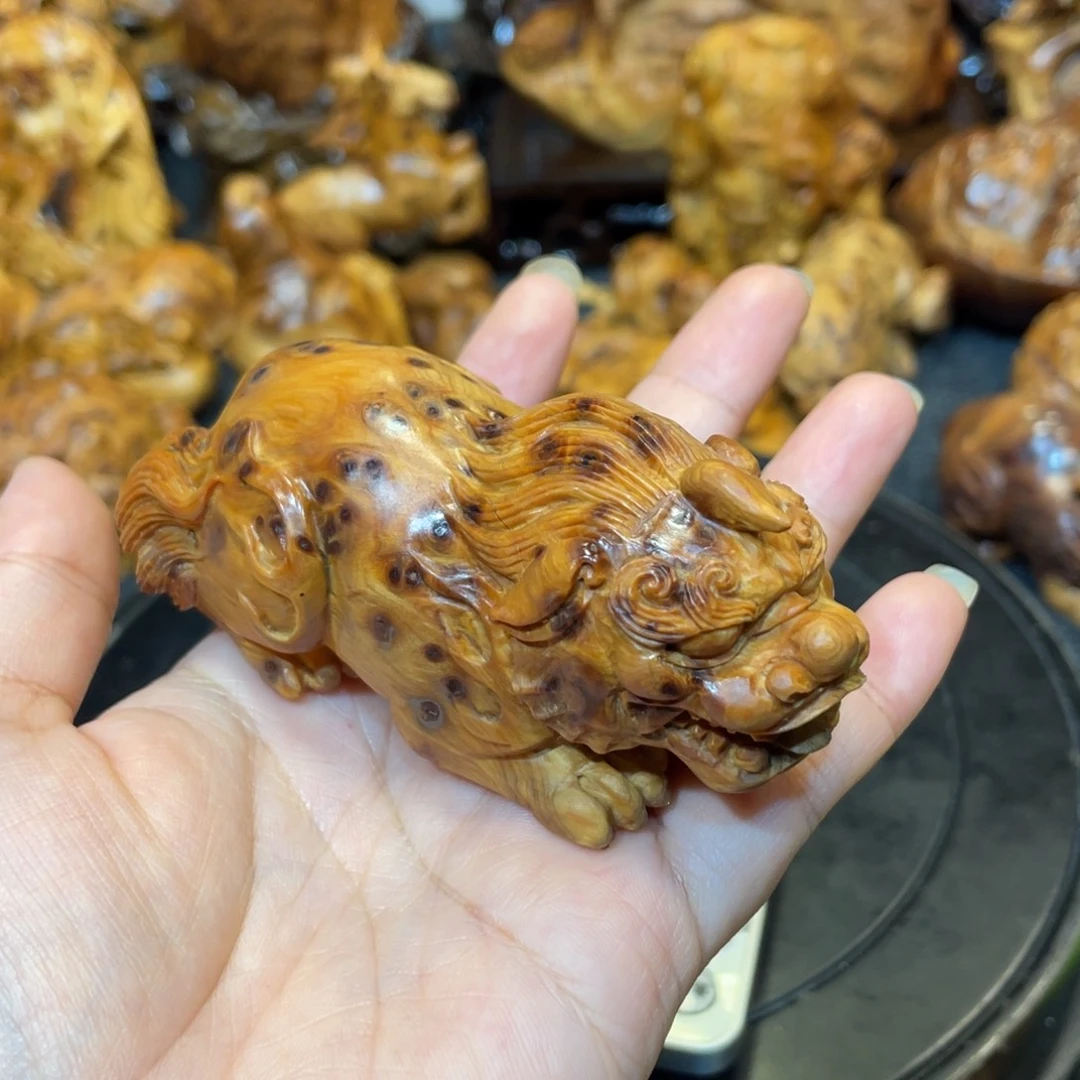 李***均柏木（崖柏）太行精品陈化玉化满留手摆件