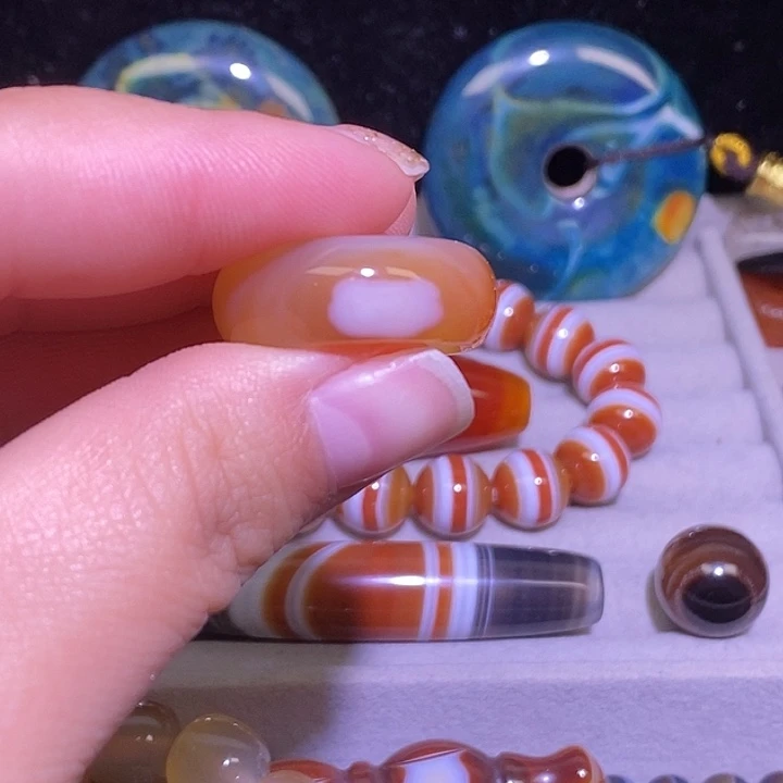 玛瑙/玉髓未镶嵌颈饰