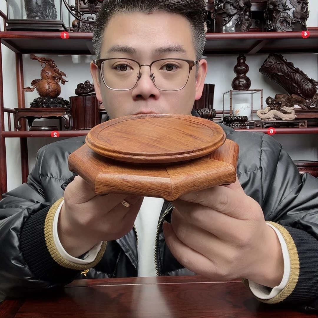 花梨木工艺品底座