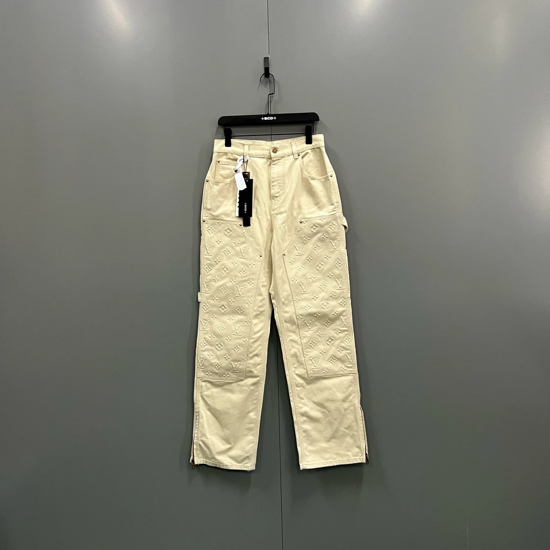 95新 LouisVuitton/路易威登 ab915 015189 lv 老花伐木裤 30码