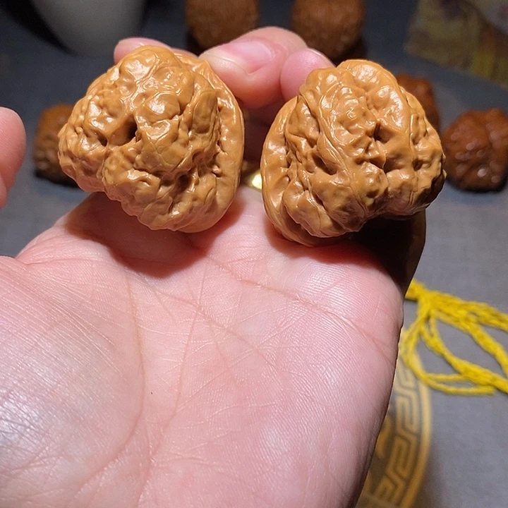 把件文玩核桃全品无修39尺怀柔蛤蟆头