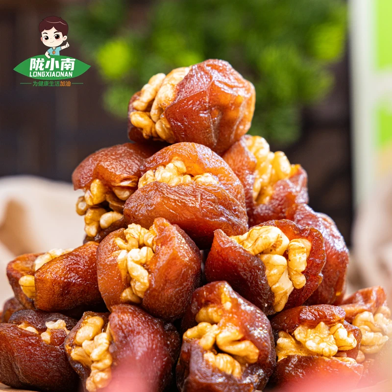 大杏脯夹核桃仁杏夹核桃150g/300g盒