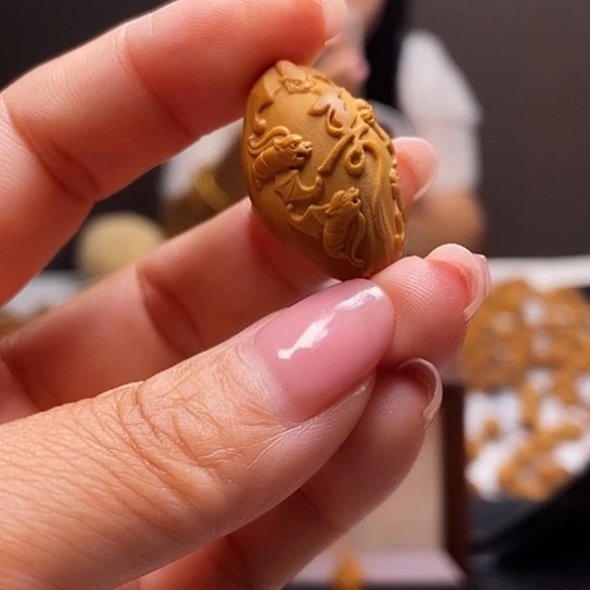 橄榄核的颜色和颜色