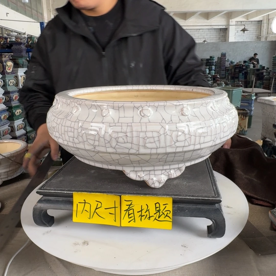 。一风堂石湾花盆 内28*11