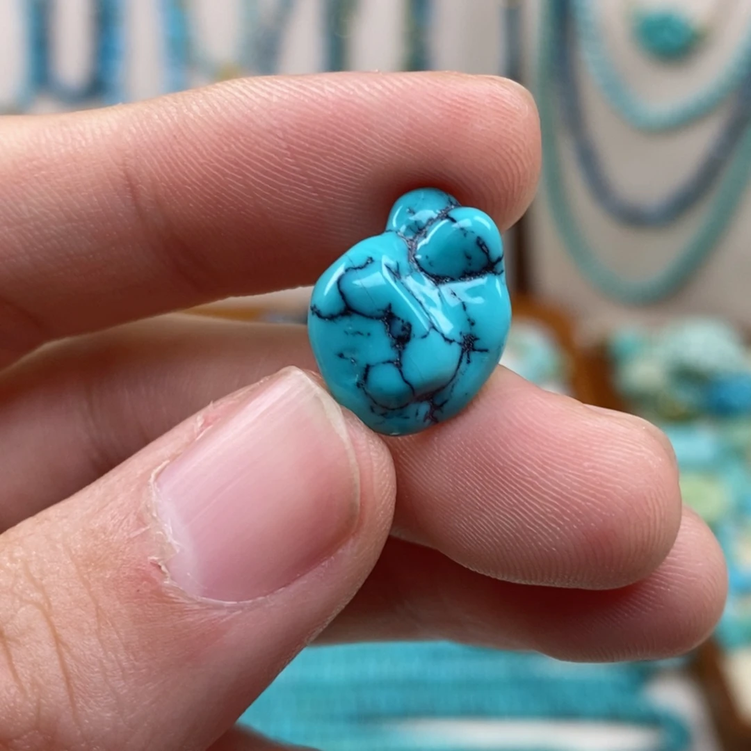 绿松石未镶嵌手串