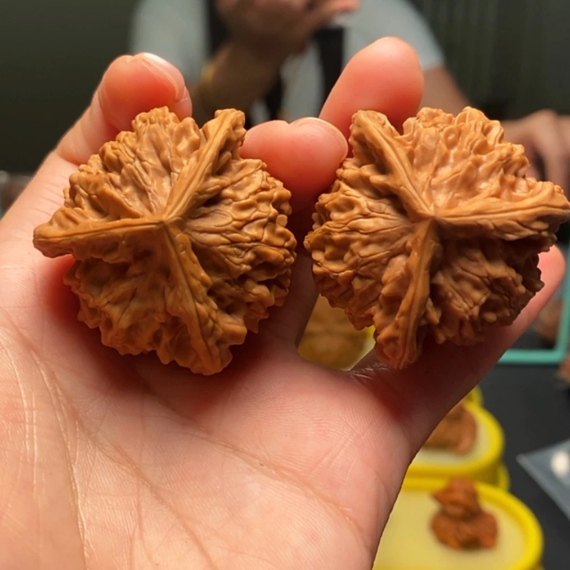 【闪购商品】桃核把件静*海2号三棱，