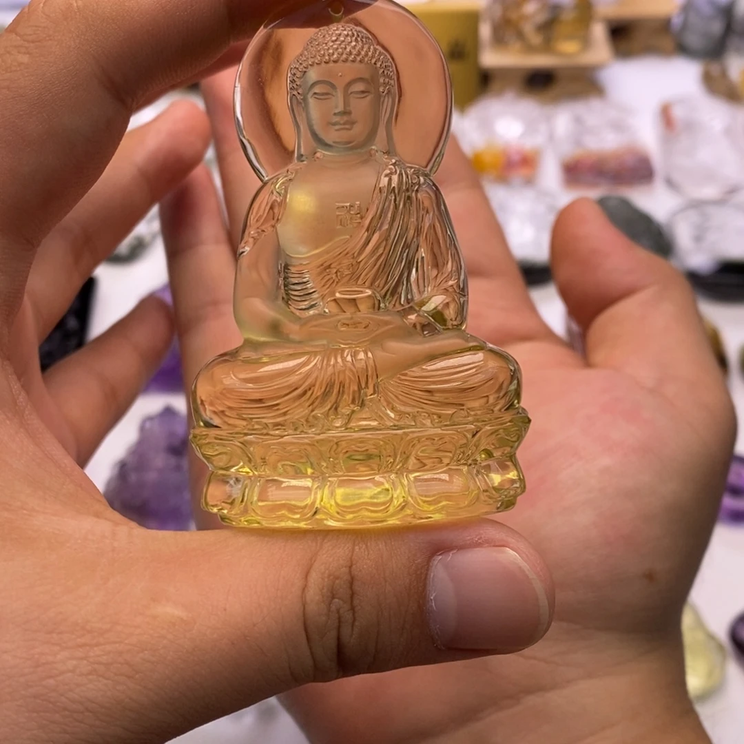 安***发未镶嵌水晶颈饰定制