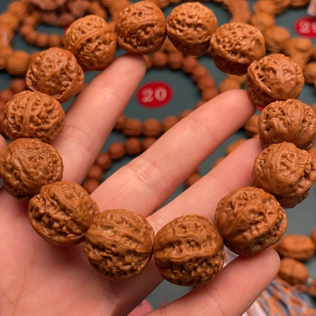 文玩核桃手串19尺寸龙脊